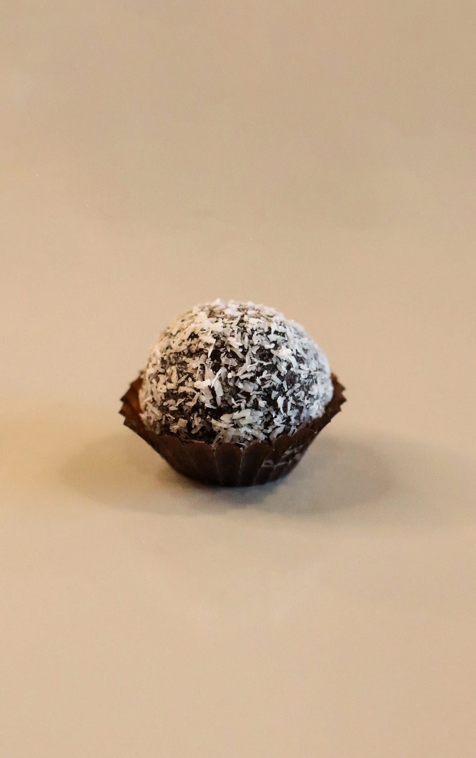 Tartufo al cioccolato e cocco