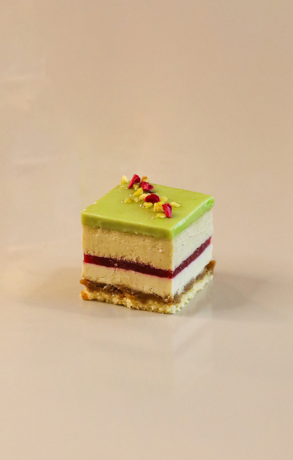 Cubo pistacchio e lampone