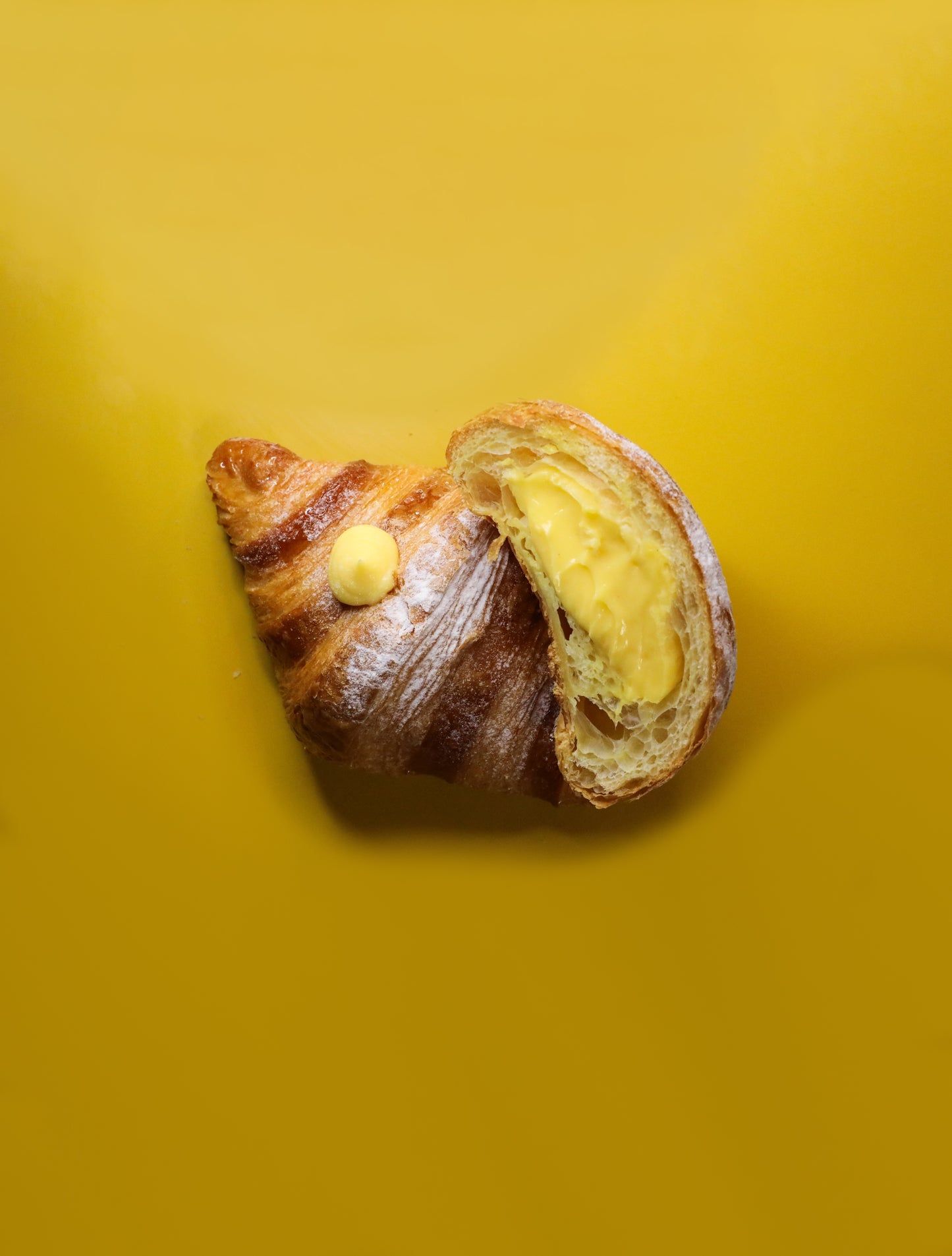 Croissant alla crema