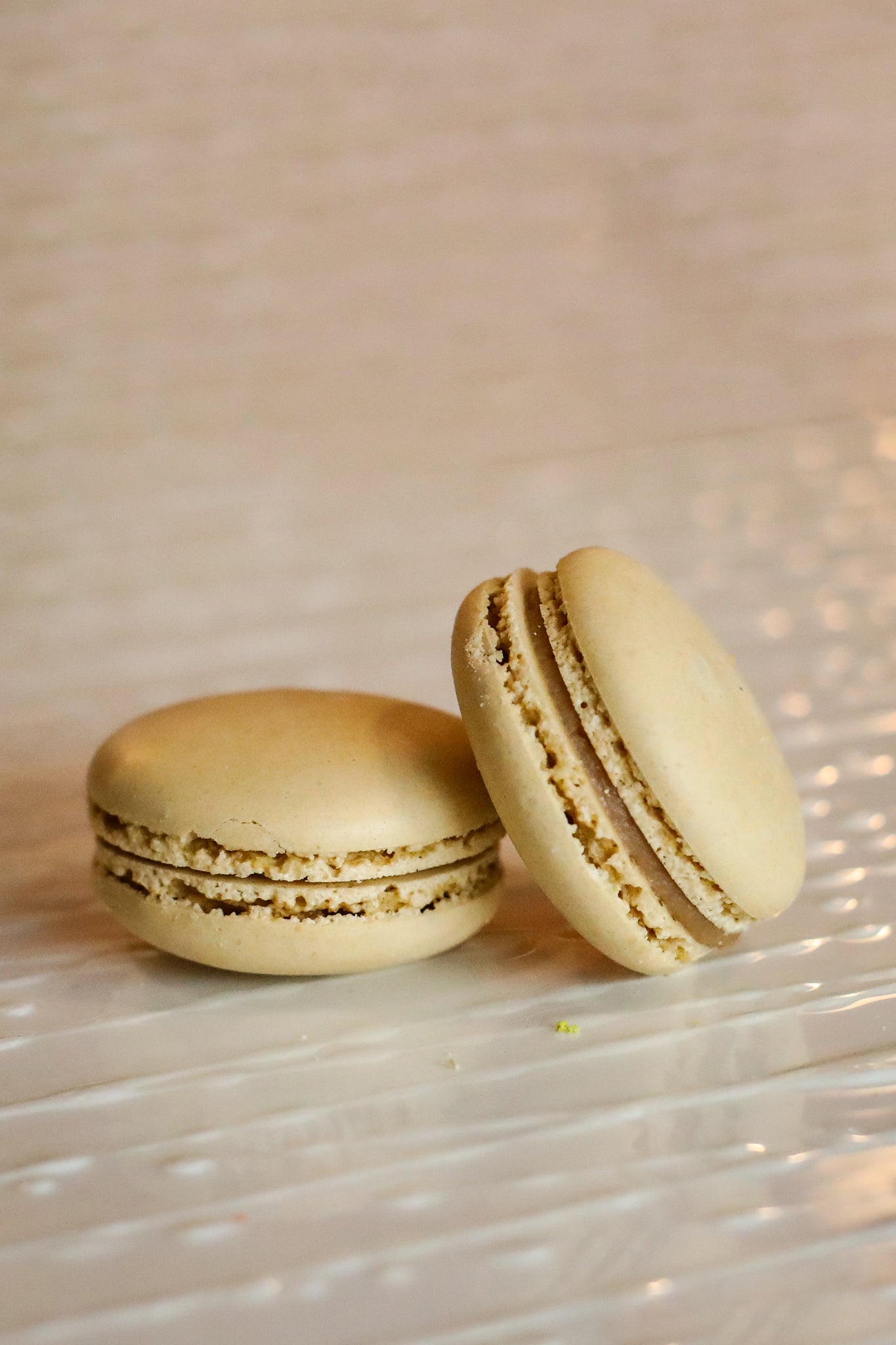 Macaron alle noci pecan