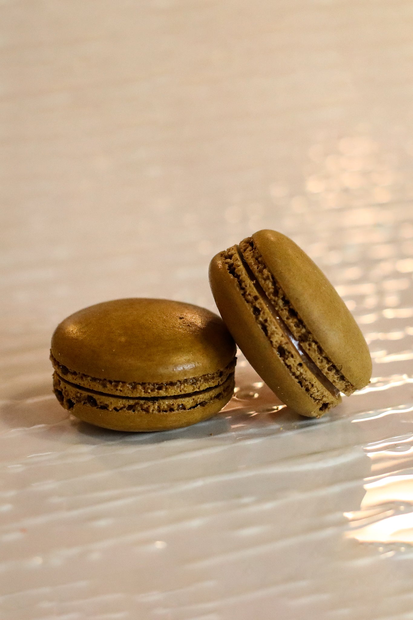 Macaron al caramello