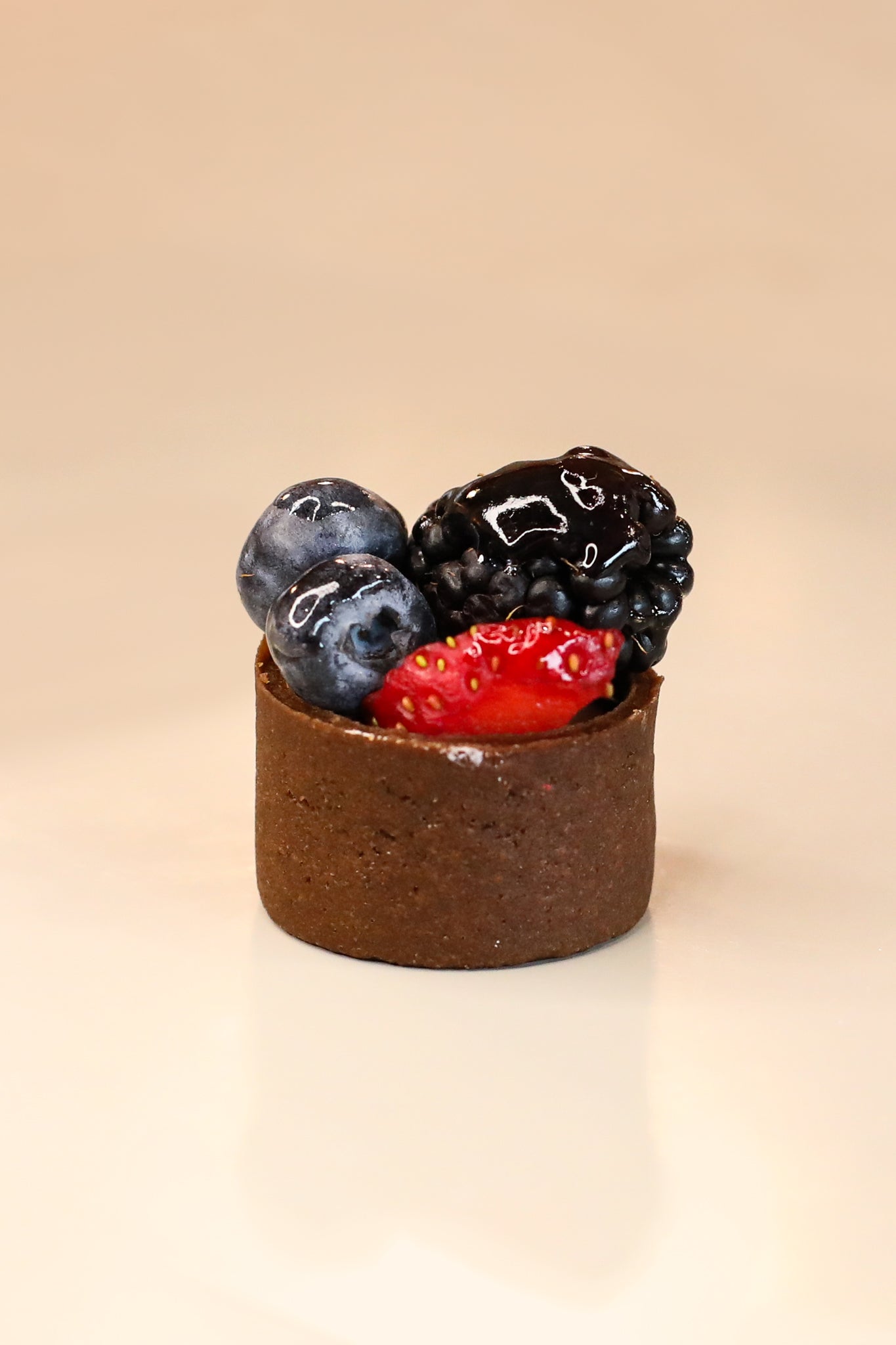 Tartelletta cioccolato e frutti di bosco