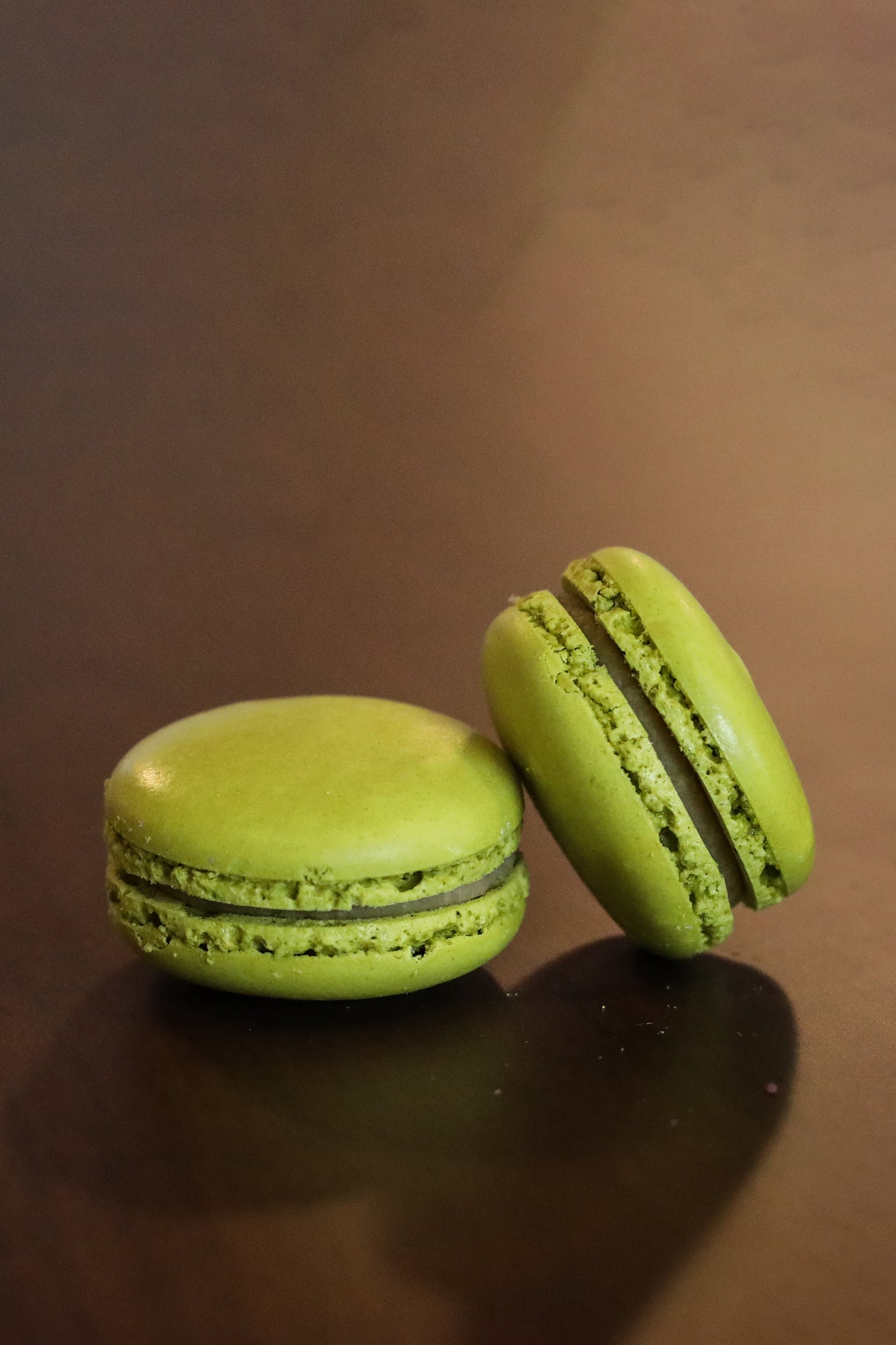 Macaron al pistacchio